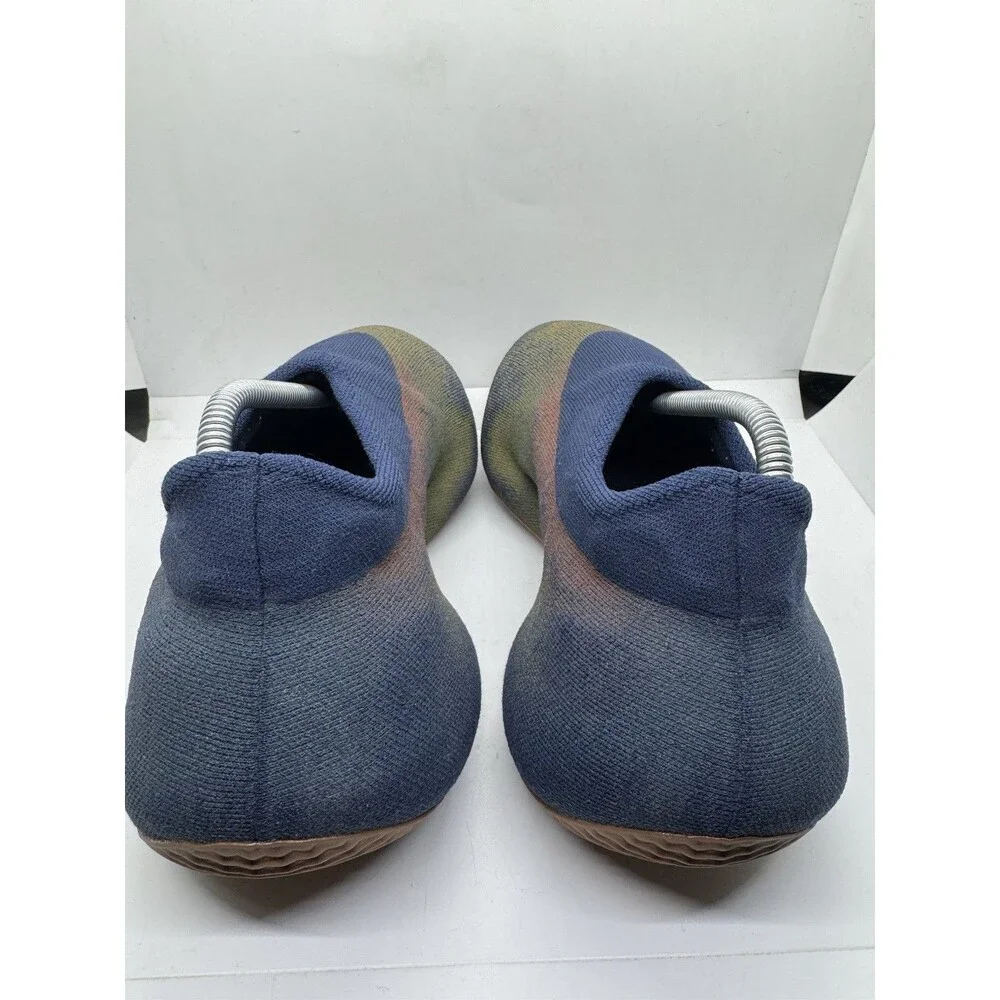 Adidas Yeezy Knit Runner Faded Indigo Mens 9 Blue Navy Shoes Slip on